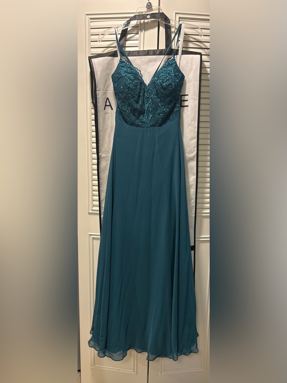 Azazie Sonya Peacock Bridesmaid Dress